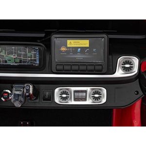 Masinuta electrica 4x4 pentru copii Mercedes Benz G63 AMG XXL, motor 4 x 200W, baterie 24V7Ah, panou audio, buton de pornire, slow start, dimenesiune 159 x 97 x 81 cm imagine