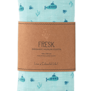 Muselina pentru copii model Submarine 120x120 cm imagine