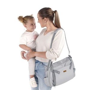 Scaun de masa portabil Booster Jane Avant Dim Grey transformabil in geanta, cu ham, 6-36 luni imagine