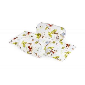 Suport de siguranta SomnArt Jungle cu paturica impermeabila pentru bebelusi imagine