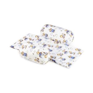 Suport de siguranta SomnArt Ursuleti cu paturica impermeabila pentru bebelusi imagine