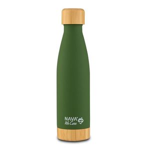 Sticla termoizolanta bambus calatorii Nava verde 500 ml imagine