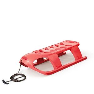 Sanie pentru copii Bezzy Rosie, sina alunecare din otel, 87x45x26 cm imagine