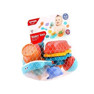 Set jucarii de baie pentru copii Jokomisiada marine Life, in plasa de depozitare imagine