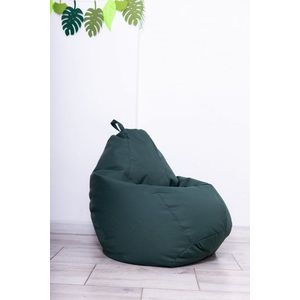 Fotoliu puf Bean Bag verde XL cu husa interioara imagine