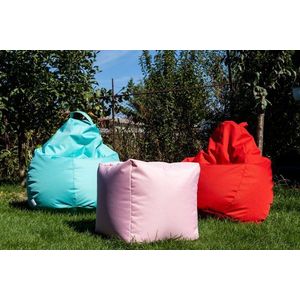 Fotoliu puf cub roz cu husa interioara imagine