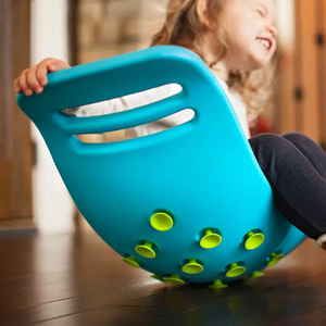 Jucarie de echilibru si distractie Teeter Popper albastru imagine