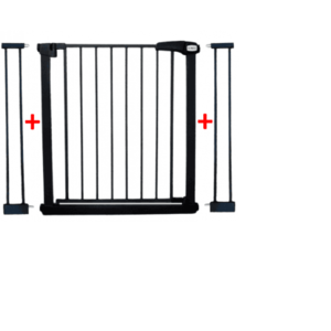 Poarta de siguranta din metal 79-105 cm R-Sport S2 Negru imagine