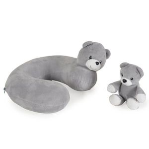 Scaun auto cu isofix Moni i-Maxx Space-gray 40-150 cm sezut rotativ, certificat I-Size, sistem de fixare sonor, spatar reglabil in 5 pozitii, pernuta gatjucarie plus si protectie centura incluse imagine