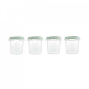 Set 4 recipiente gradate Miniland Mint 200 ml imagine