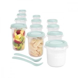 Set 12 recipiente gradate Miniland Mint imagine