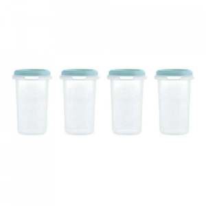 Set 4 recipiente Miniland Terra Ocean 330 ml imagine