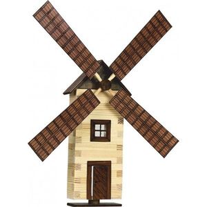 Set Moara de vant din lemn decorativa pentru perete Walachia imagine