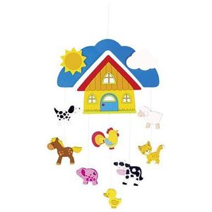 Carusel pentru patut Goki Ferma Animalelor imagine