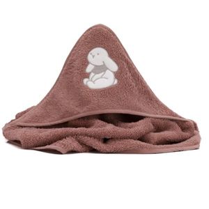 Prosop brodat Rabbit pink 75x75 cm Fillikid imagine