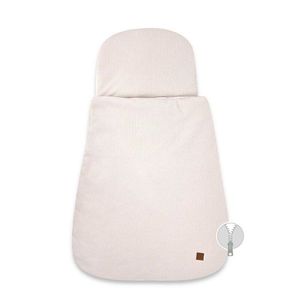 Sac de dormit MimiNu Soft Powder Pink multifunctional, pentru patut, landou sau cosulet, din bumbac interlock imagine