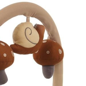 Balansoar Jane Fold Sesame pliabil, bara de jucarii si spatar reglabil imagine