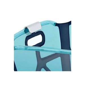 Cadita pentru bebelusi Jane Oasis Blue cu pliere ultra-compacta, doua manere, 68x42x26 cm imagine