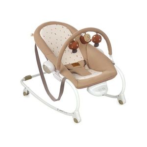 Balansoar pentru copii Jane Evolution Sesame, cu vibratii si melodii, bara de jucarii si spatar reglabil imagine