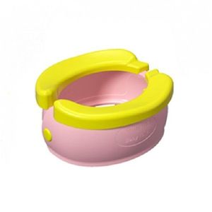 Olita portabila pentru calatorii Little Mom Banana Pink imagine