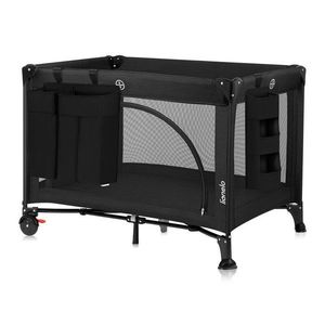 Organizator multifunctional Lionelo Sidepocket L Negru, 3 parti independente cu multiple buzunare, universal, 58x11x58 cm imagine