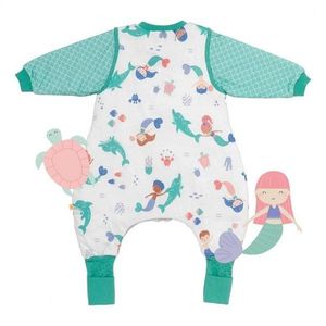 Sac de dormit cu picioruse si maneca lunga detasabila Mermaid 70 cm + manseta 1.0 Tog imagine