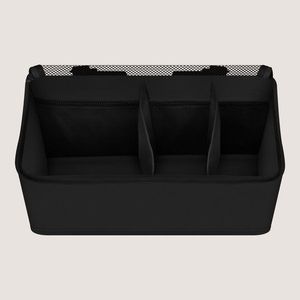 Organizator multifunctional Lionelo Sidepocket M Negru, 3 compartimente, universal, 43x15x23 cm imagine