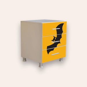 Comoda pentru copii CameraMagica Batman galben imagine