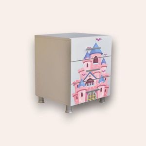 Comoda pentru copii CameraMagica Minnie alb imagine