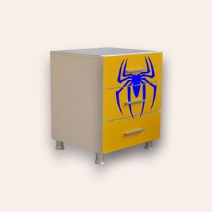 Comoda pentru copii CameraMagica Spiderman galben imagine
