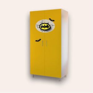 Dulap pentru copii CameraMagica Batman galben imagine
