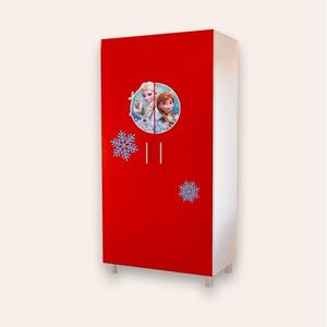 Dulap pentru copii CameraMagica Frozen rosu imagine