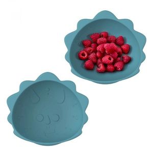 Set 2 castronele cu ventuza Melii Luxe Dinozaur din silicon imagine