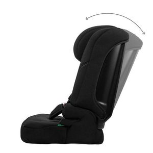 Scaun auto pentru copii Kinderkraft Comfy Black, 75-150 cm, i-size, tetiera reglabila, SPS, spatar reglabil si detasabil imagine