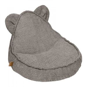 Fotoliu tip puf pentru copii MeowBaby Teddy sako bag maro deschis imagine