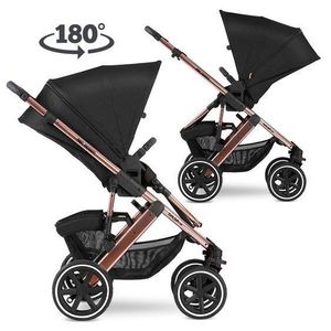 Carucior 2 in 1 Abc Design Salsa 4 Air Rose Gold cu suspensii, greutate admisa 22 kg imagine