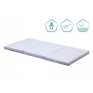 Saltea pliabila pentru copii Fillikid Buline Bleu 120x60x4 cm imagine