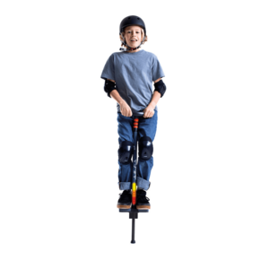 Saritor pentru copii Chillafish Poogi Glow Papaya stick pogo imagine