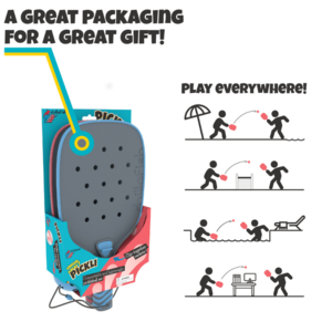 Set multifunctional cu rachete si mingi Chillafish Pickli imagine