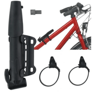 Mini pompa pentru biciclete Dunlop cu prindere pe cadru imagine