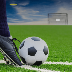 Poarta de fotbal Dunlop 300x205x120 cm imagine