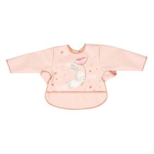 Baveta impermeabila cu maneci lungi Rabbit with Flower imagine