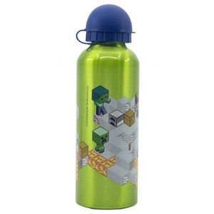 Sticla din aluminiu 530 ml Minecraft Verde imagine
