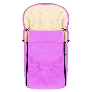 Sac de iarna impermeabil de lana Nativo 95x40 cm pentru landoucaruciorsanie Winter Roz imagine