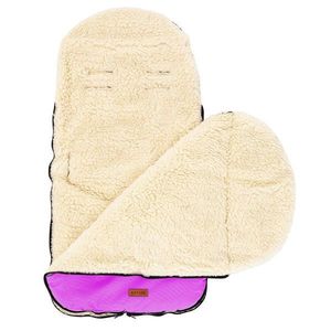 Sac de iarna de lana impermeabil Nativo Winter 85x40 cm Roz imagine