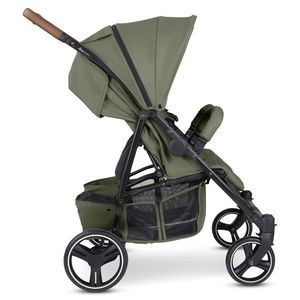 Carucior pentru gemeni Circle D Two Verde reglabil, cu suspensii si husa detasabila imagine