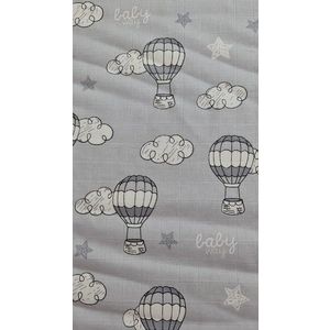 Scutec din muselina 80x80 cm Kreis Design Baloane imagine