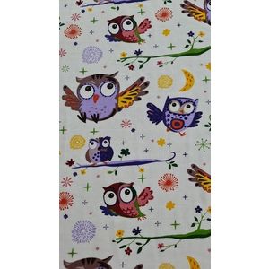 Set 4 lavete din muselina 40x40 cm Kreis Design Bufnite imagine