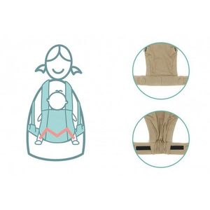 Marsupiu ergonomic Fillikid Natural Ice Blue 3.5-20 kg imagine