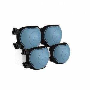 Set de protectie Scoot and Ride genunchiere si cotiere marime XXS steel imagine